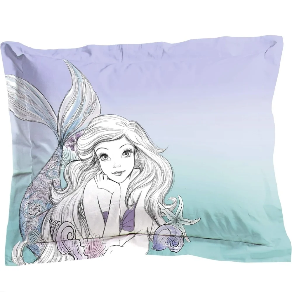 Disney Little Mermaid Full Size Comforter And Bed Sheets
